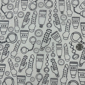 Sex Toys - Underglaze Transfer Sheet