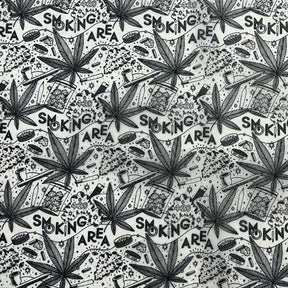 Smoking Section - Underglaze Transfer Sheet