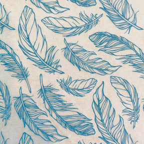Feathers - Underglaze Transfer Sheet