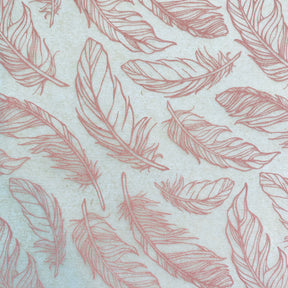 Feathers - Underglaze Transfer Sheet